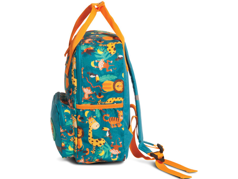 Fabrizio Rucksack für Kleinkinder, Jungle - 28 x 23 x 12 cm - Polyester