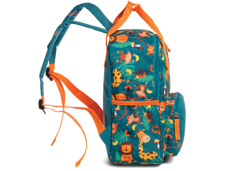 Fabrizio Toddler backpack, Jungle - 28 x 23 x 12 cm - Polyester