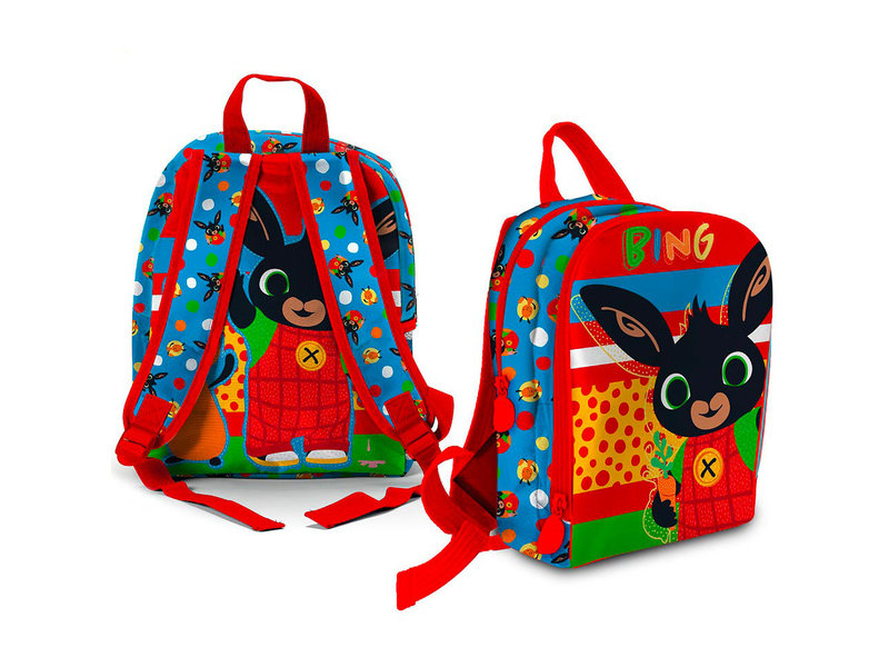 Bing Bunny Backpack, Color Fun - 32 x 25 x 10 cm - Polyester