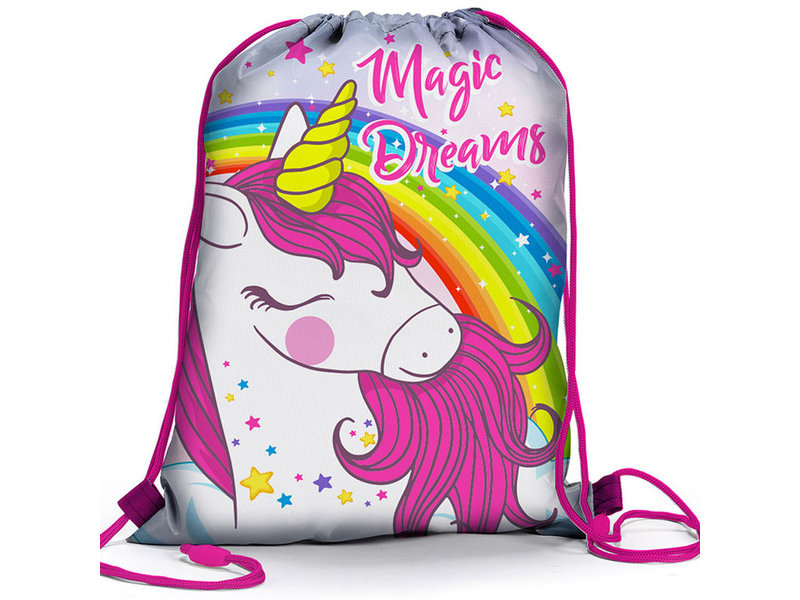 Unicorn Gymbag, Magic Dreams - 39 x 31 cm - Polyester