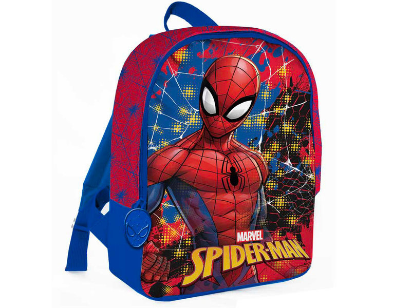 SpiderMan Sac à dos enfant, Beware - 27 x 22 x 8 cm - Polyester