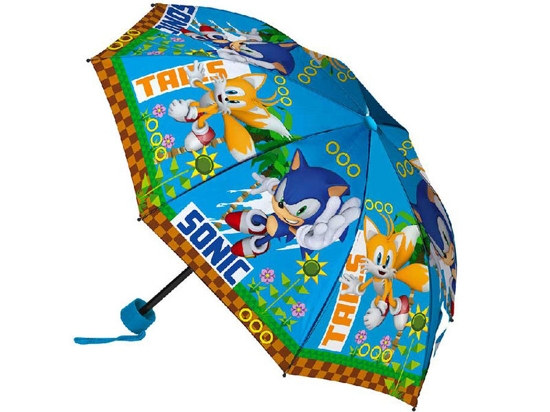 Sonic Umbrella, Friends - Ø 96 x 24/55 cm - Polyester