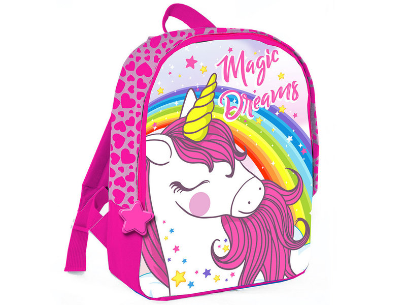 Unicorn Backpack, Magic Dreams - 31 x 25 x 10 cm - Polyester