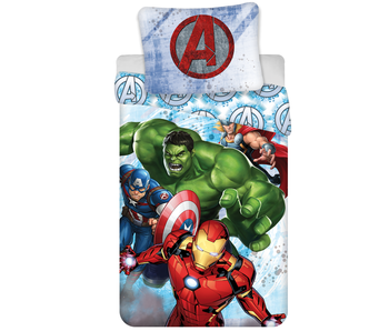 Marvel Avengers Housse de couette Heroes 140 x 200 cm 70 x 90 cm Coton
