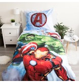 Marvel Avengers Dekbedovertrek, Heroes - Eenpersoons - 140 x 200 cm - Katoen