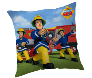 Brandweerman Sam decorative cushion Team 40 x 40 cm - Polyester