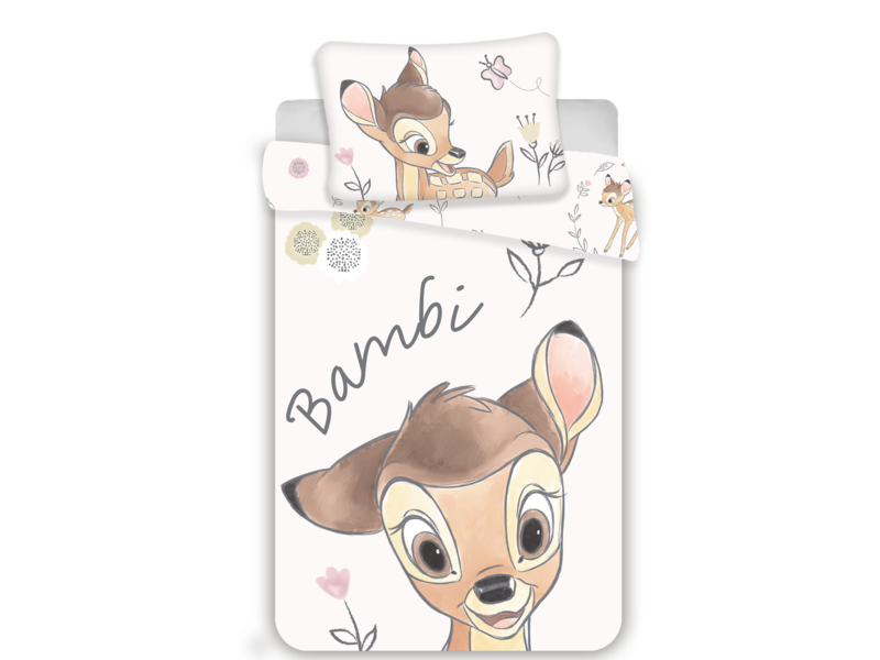 Disney Bambi Bettbezug - 135 x 100 cm - Baumwolle