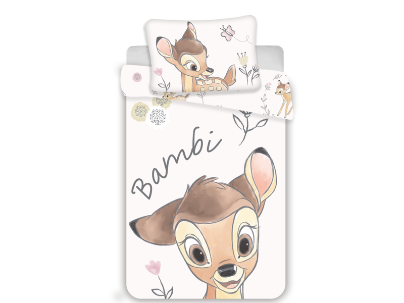 Disney Bambi Dekbedovertrek - 135 x 100 cm - Katoen