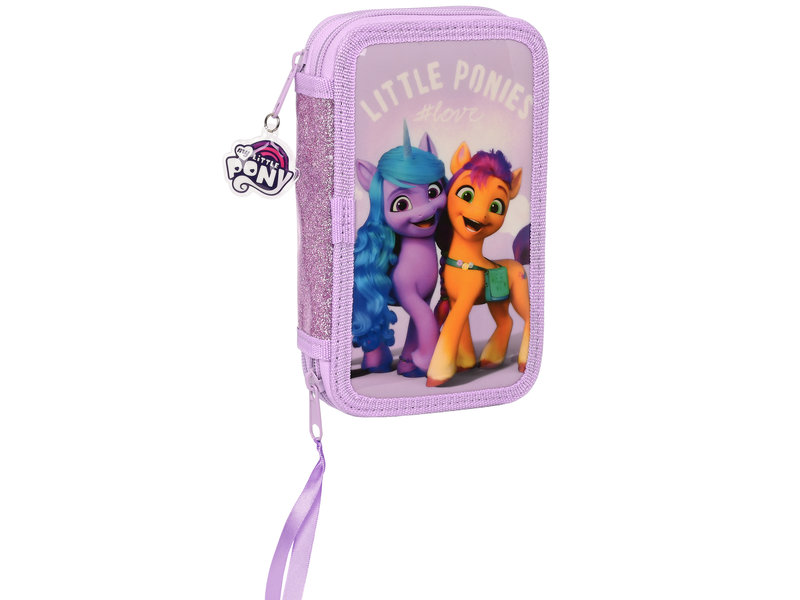 My Little Pony Gefülltes Federmäppchen, #love - 28-tlg. -Polyester