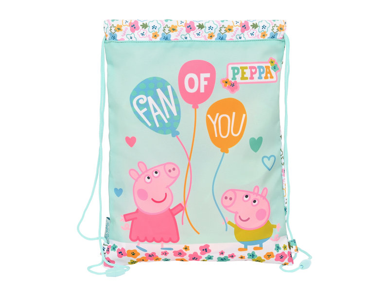 Peppa Pig Junior Gymbag, Cozy Corner - 34 x 26 cm - Polyester