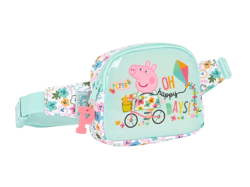 Peppa Pig Waist bag, Cozy Corner - 14 x 11 x 4 cm - Polyester