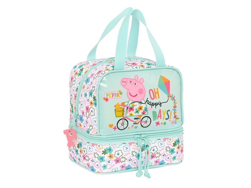 Peppa Pig Sac isotherme, Cosy Corner - 22 x 19 x 14 cm - Polyester