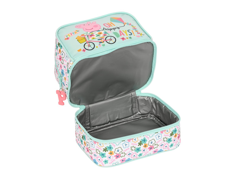 Peppa Pig Sac isotherme, Cosy Corner - 22 x 19 x 14 cm - Polyester