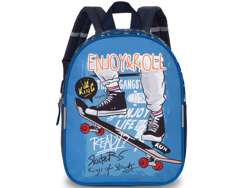 Fabrizio Kleinkindrucksack, Enjoy & Roll - 29 x 23 x 10 cm - Polyester