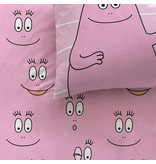 Barbapapa Dekbedovertrek Pink - Eenpersoons - 140  x 200 + 63 x 63 cm - Katoen