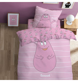 Barbapapa Bettbezug Rosa - Einzelbett - 140 x 200 + 63 x 63 cm - Baumwolle