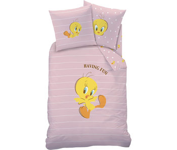 Looney Tunes Bettbezug Tweety 140 x 200 Baumwolle