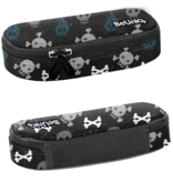BeUniq Etui, Skull - 23 x 10 x 5 cm - Polyester