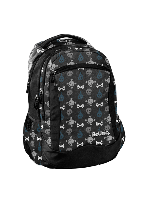 BeUniq Backpack Skull - 41 x 30 x 20 cm - Polyester