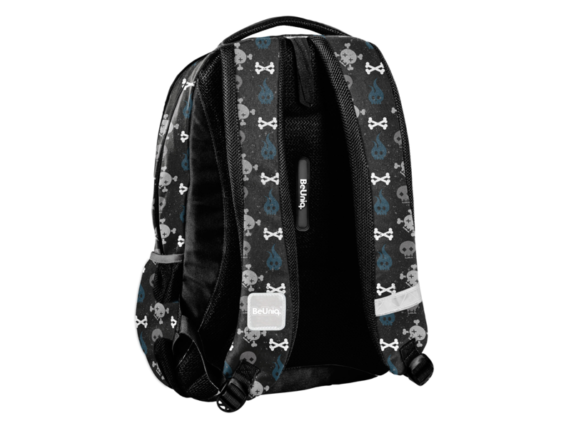 BeUniq Backpack Skull - 41 x 30 x 20 cm - Polyester