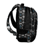 BeUniq Rucksack Totenkopf - 41 x 30 x 20 cm - Polyester