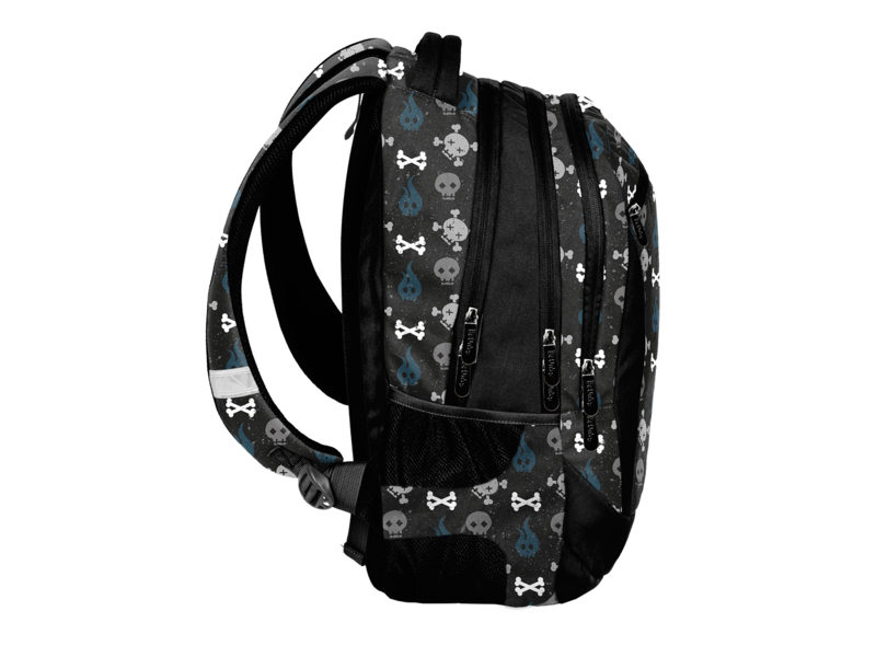 BeUniq Backpack Skull - 41 x 30 x 20 cm - Polyester