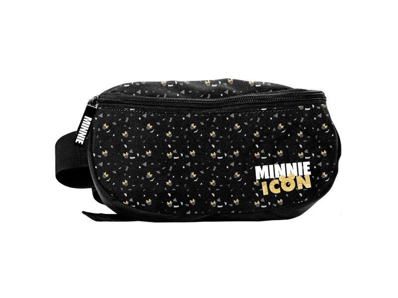 Disney Minnie Mouse Fanny pack, Gold - 24 x 13 x 9 cm - Polyester