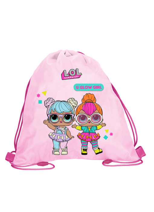 LOL Surprise! Sac de sport U Glow Girl 37 x 34 cm