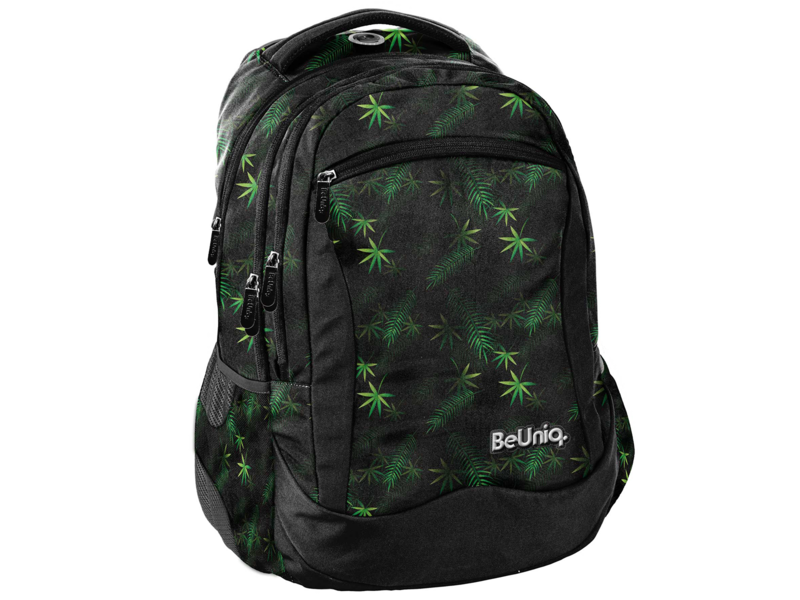 BeUniq Backpack, Jungle Leaves - 41 x 30 x 20 cm - Polyester