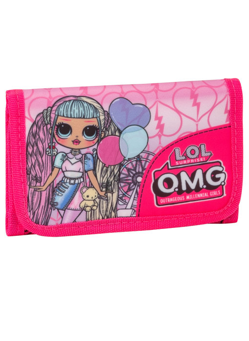 LOL Surprise! Portefeuille Outrageous Millennial Girls - 8,5 x 12,5 cm