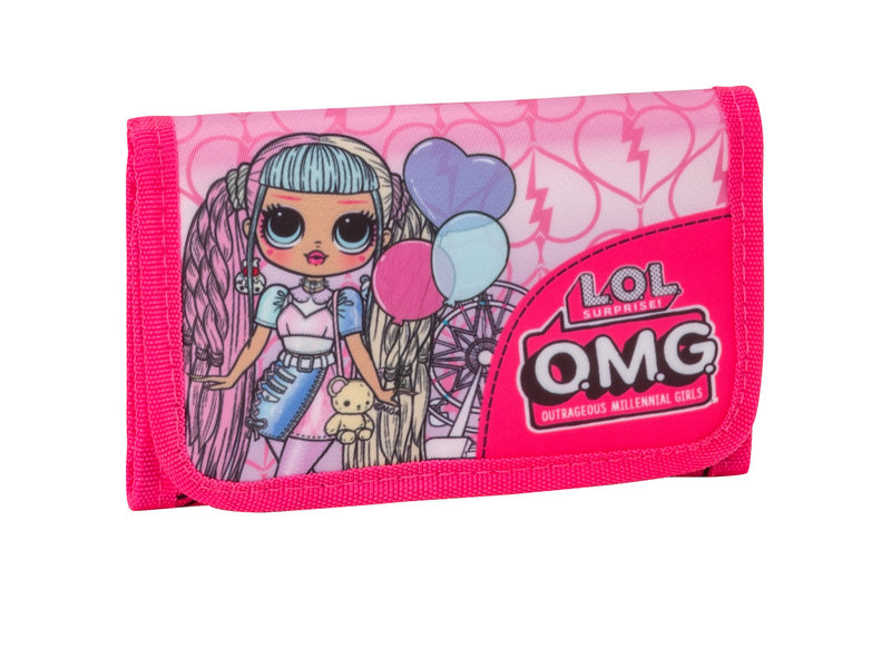 LOL Surprise! Geldbörse Outrageous Millennial Girls - 8,5 x 12,5 cm - Polyester