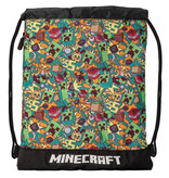 Minecraft Gym bag, Cartoon - 42 x 34 cm - Polyester