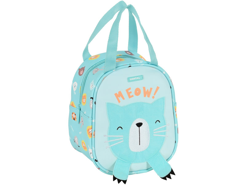 Safta Koeltasje Kat Meow! - 22 x 19 x 14 cm - Polyester
