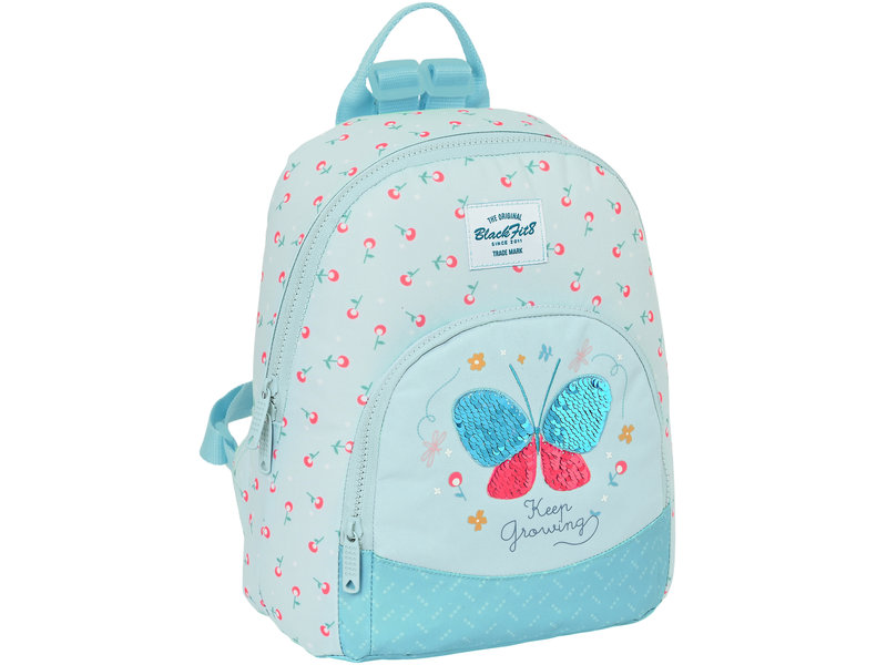 BlackFit8 Kleinkinderrucksack Schmetterling - 30 x 25 x 13 cm - Polyester