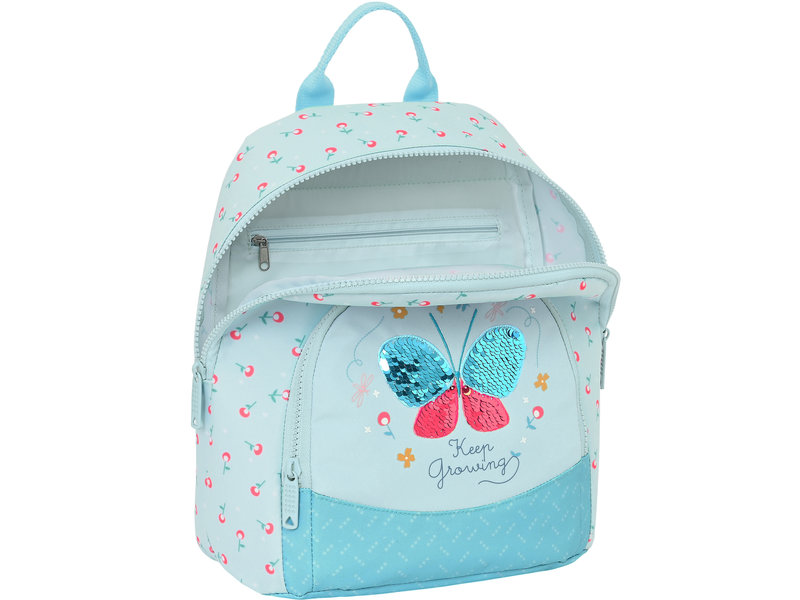 BlackFit8 Sac à dos enfant Papillon - 30 x 25 x 13 cm - Polyester