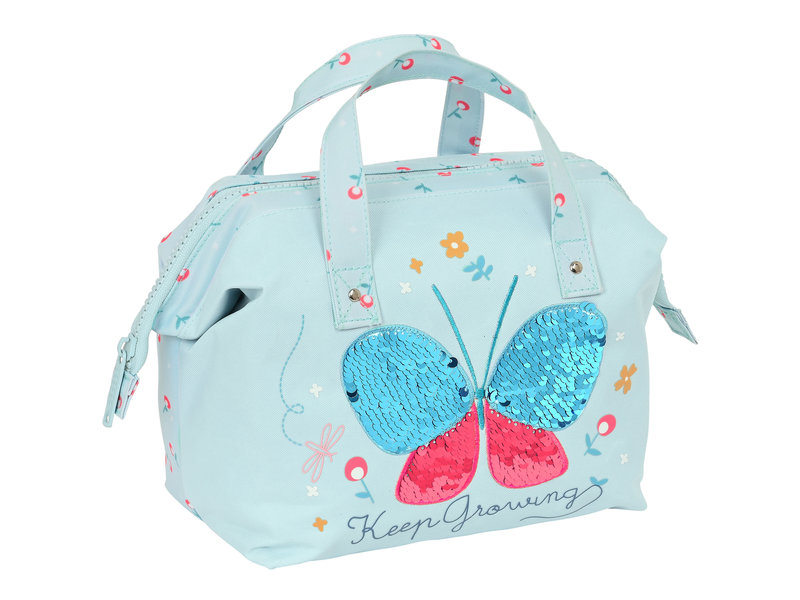 BlackFit8 Beauty case Butterfly - 26 x 17 x 12 cm - Polyester