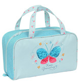 BlackFit8 Trousse de toilette Papillon - 31 x 19 x 14 cm - Polyester