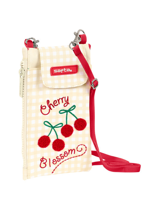Safta Handytasche Kirsche - 19 x 10 cm