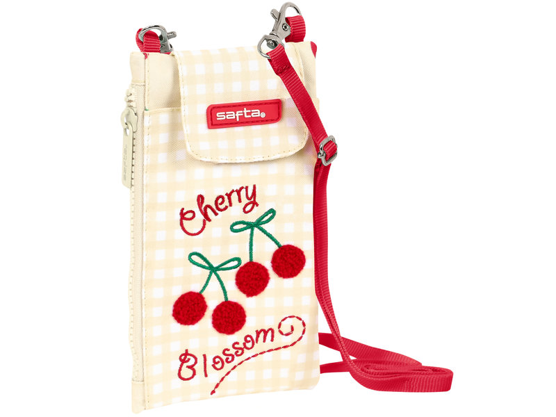 Safta Cellphone bag Cherry - 19 x 10 cm - Polyester