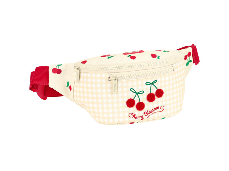 Safta Sac ceinture Cerise - 23 x 12 x 9 cm - Polyester