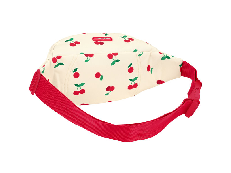 Safta Gürteltasche Kirsche - 23 x 12 x 9 cm - Polyester