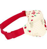Safta Gürteltasche Kirsche - 23 x 12 x 9 cm - Polyester
