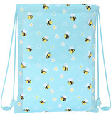 Safta Junior Gymbag, Bee - 34 x 26 cm - Polyester