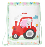 Safta Junior Gymbag, Farm - 34 x 26 cm - Polyester