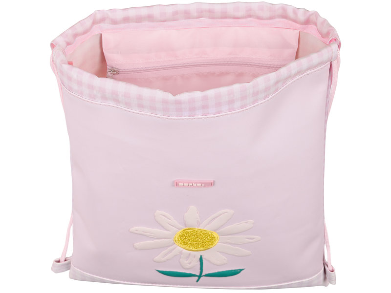 Safta Junior Gymbag, Flower - 34 x 26 cm - Polyester