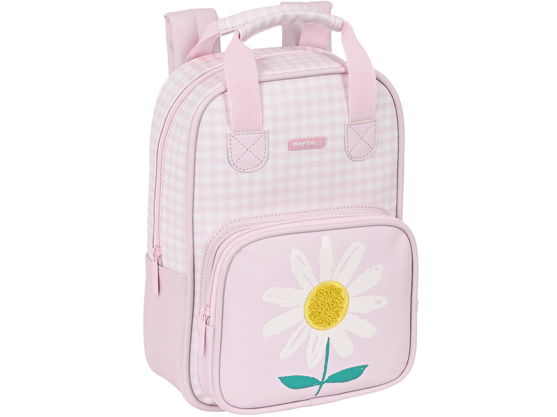 Safta Toddler backpack, Flower - 28 x 20 x 8 cm - Polyester