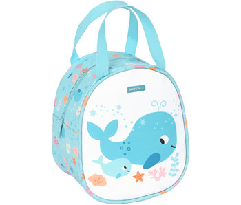 Safta Sac à lunch baleine 22 x 19 cm Polyester