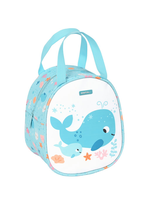 Safta Lunchtasche „Wal“ 22 x 19 cm Polyester