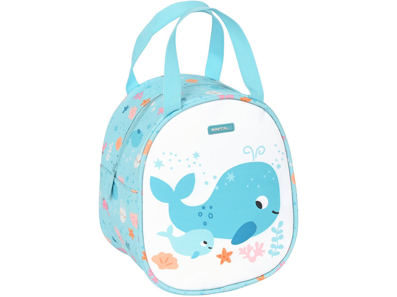 Safta Lunchtasje, Walvis - 22 x 19 x 14 cm - Polyester