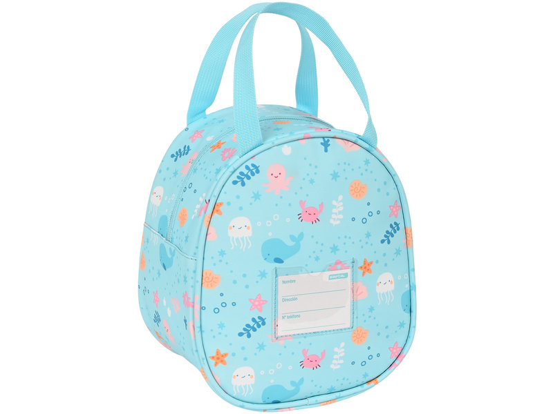 Safta Lunchtasche, Wal – 22 x 19 x 14 cm – Polyester
